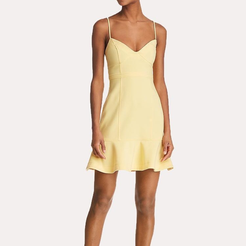 LIKELY yellow Lillie dress size 4